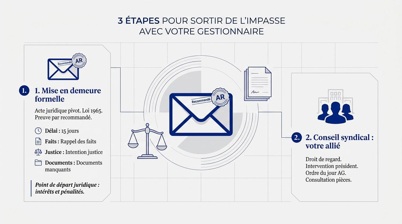 Recours légaux contre un <a href=
