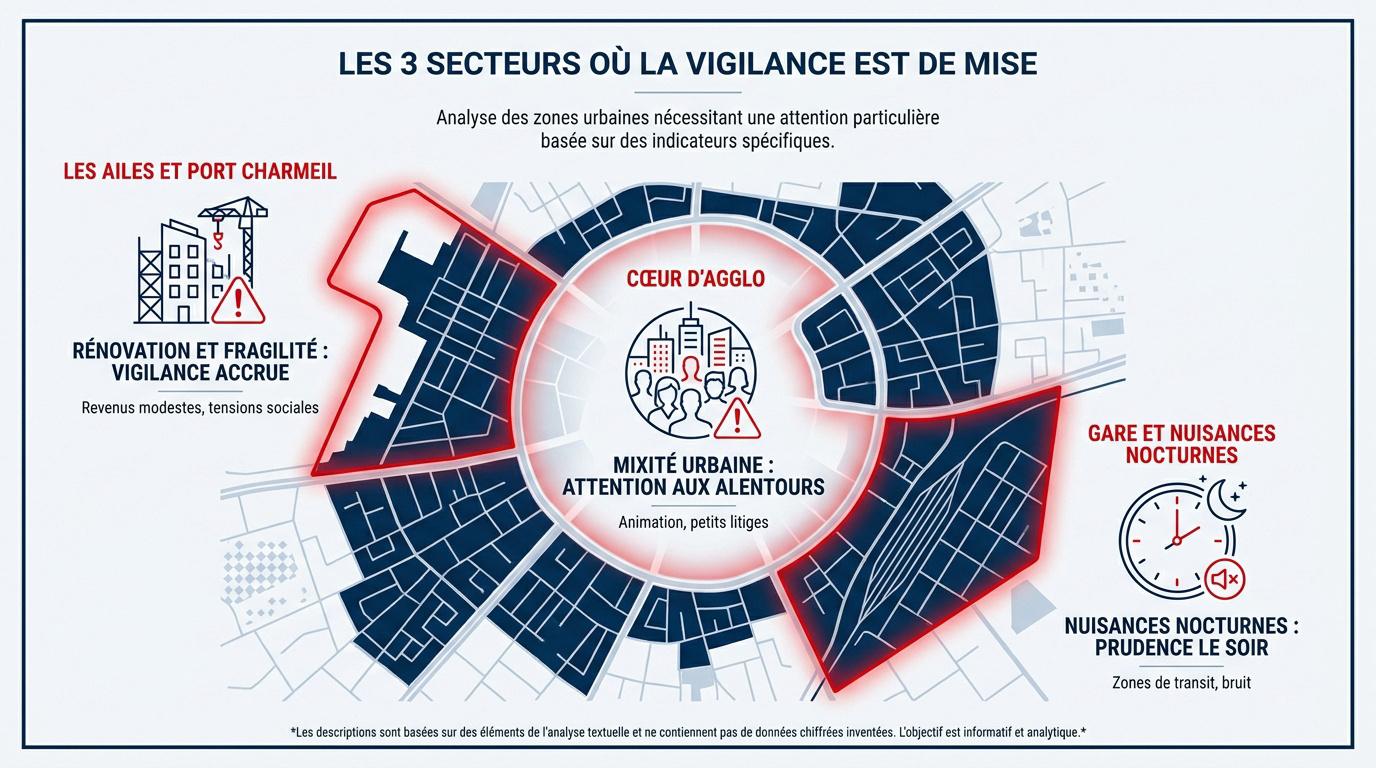 Quartiers sous vigilance à Vichy